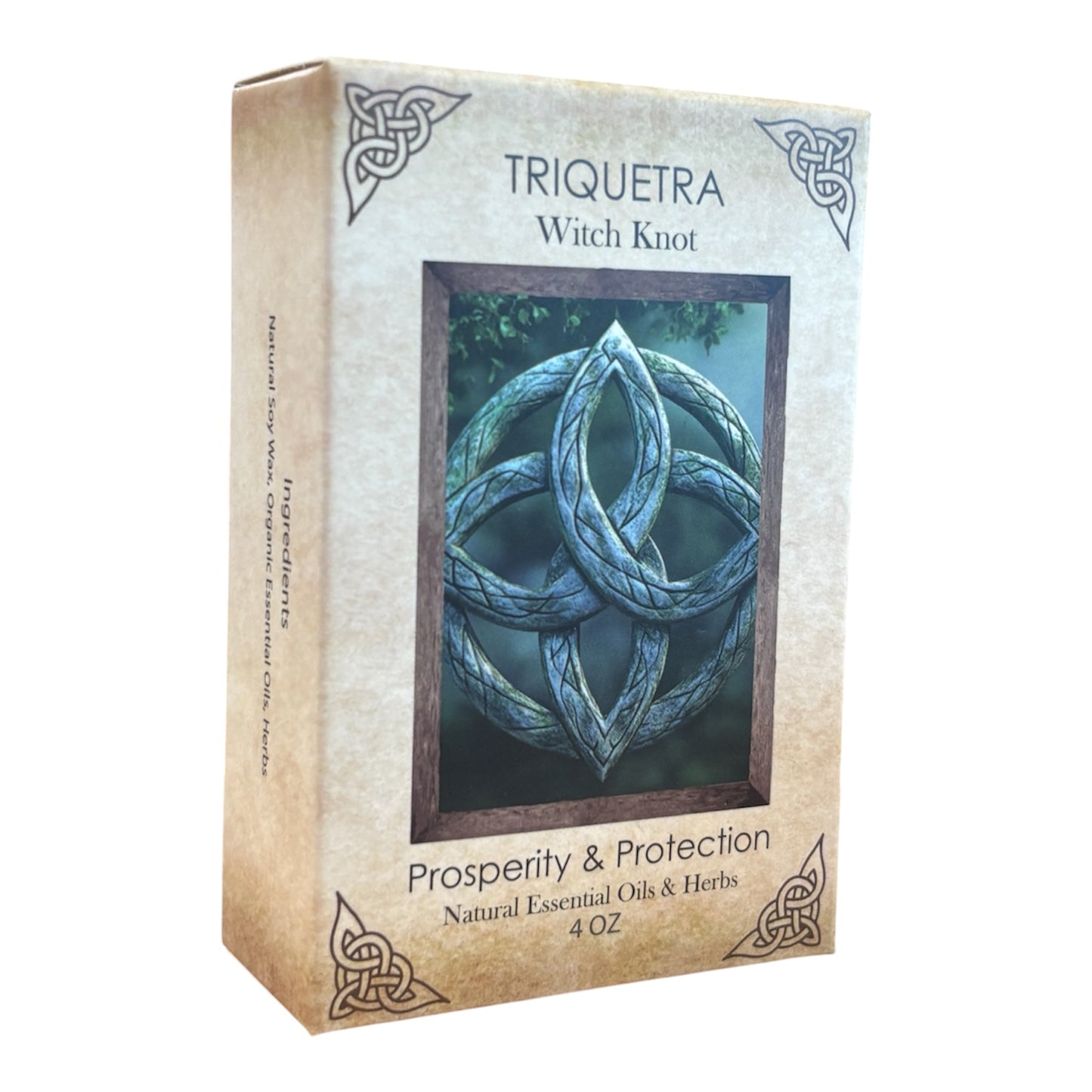 Triquetra Witch Know Handmade Soap with Essential Oils 5OZ