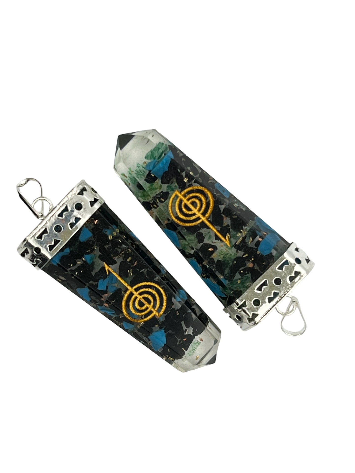 Power Of The Universe - Choku Rei Orgone Flat Pendant (12-Pack)