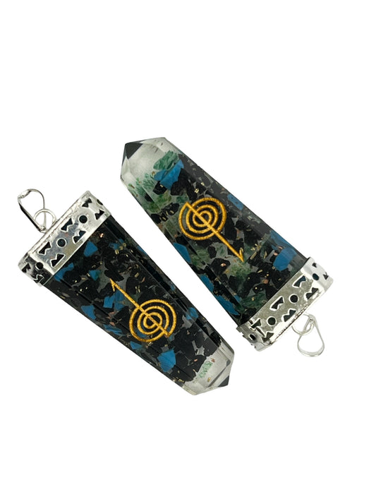 Power Of The Universe - Choku Rei Orgone Flat Pendant (12-Pack)