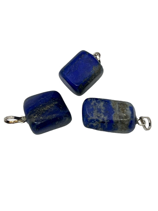 Tumble Stone Pendant - Lapis Lazuli (12-Pack)