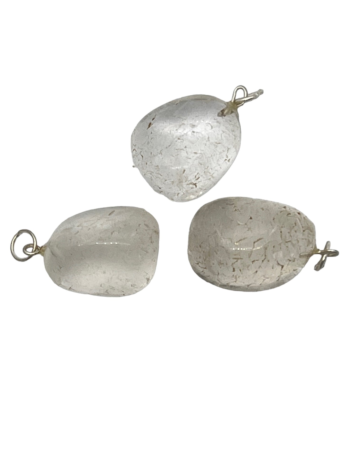 Tumble Stone Pendant - Crystal Quartz (12-Pack)