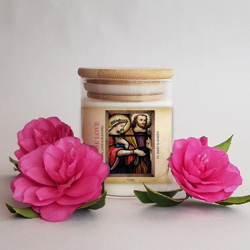 Intense Love Candle - Angles & Saints