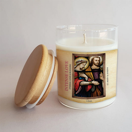Intense Love Candle - Angles & Saints