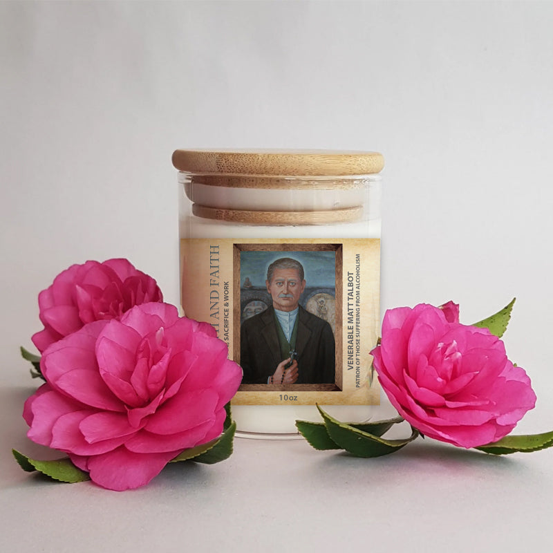 Strength & Faith Candle (Talbot) - Angels & Saints