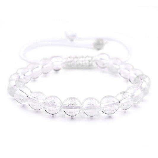 Crystal Quartz Bracelet - 8mm
