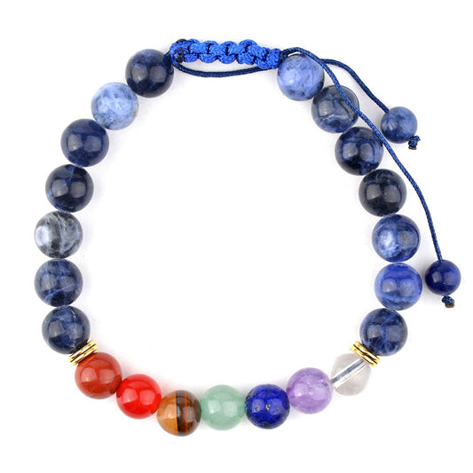 Sodalite Chakra Bracelet - 8mm