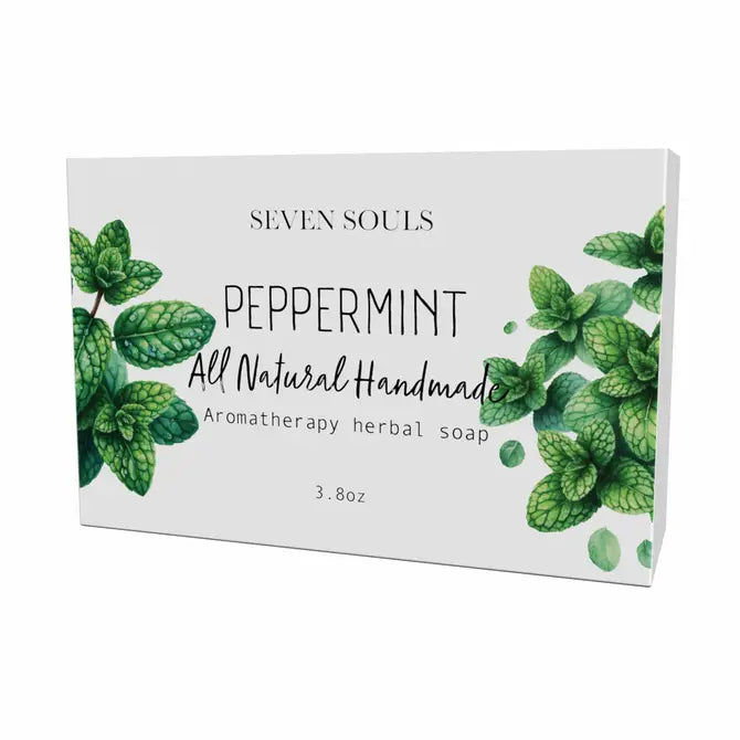Peppermint All Natural Handmade Soap 5oz
