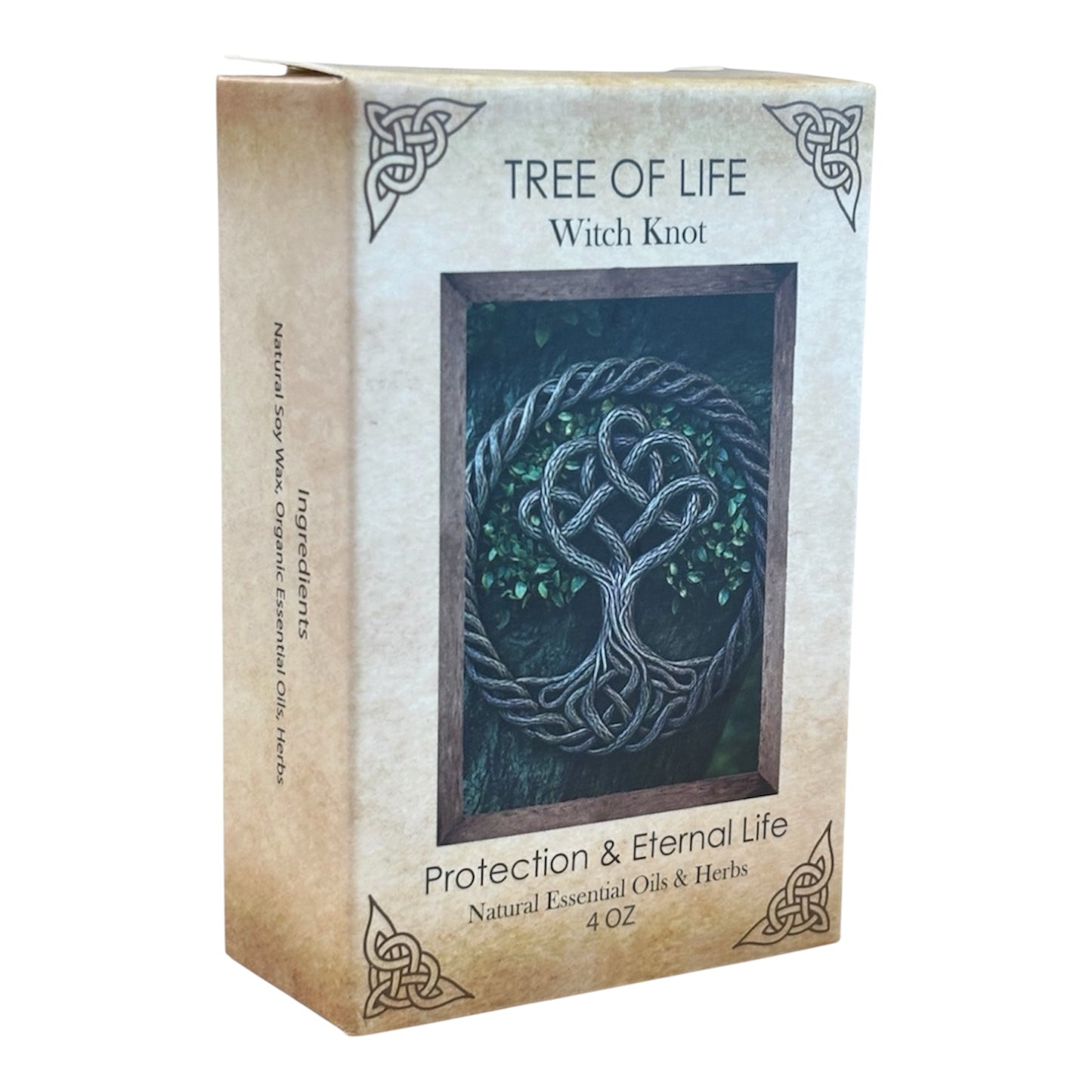 Tree Of Life Witch Know Handmade Soap with Essential Oils 5OZ