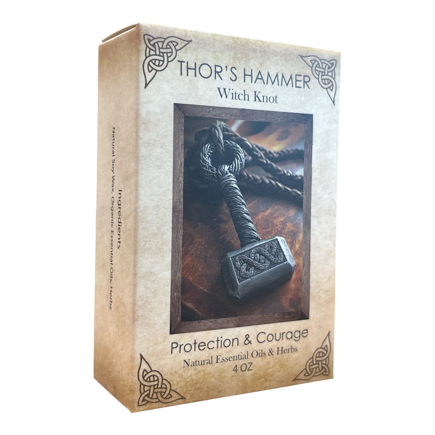 Thor Hammer Witch Know Handmade Soap with Essential Oils 5OZ