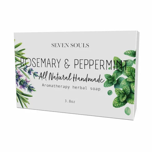 Rosemary  & Peppermint All Natural Handmade Soap 5oz