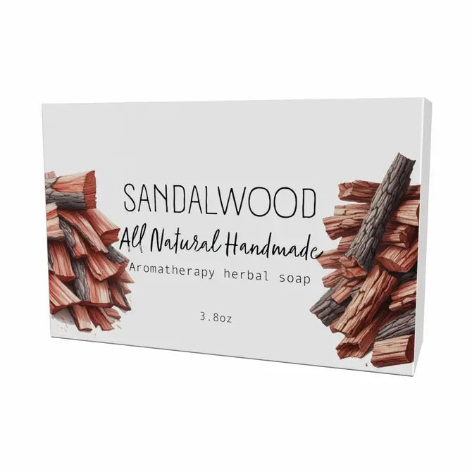 Sandalwood All Natural Handmade Soap 5oz